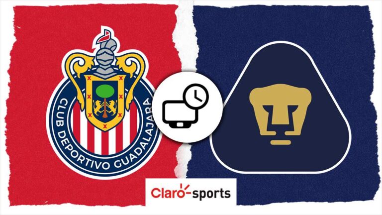Chivas vs Pumas en vivo: Horario y dónde ver por TV el partido de ida de los cuartos de final del Apertura 2023