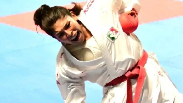 Guadalupe Quintal le da a México la primera medalla de oro en karate en Santiago 2023