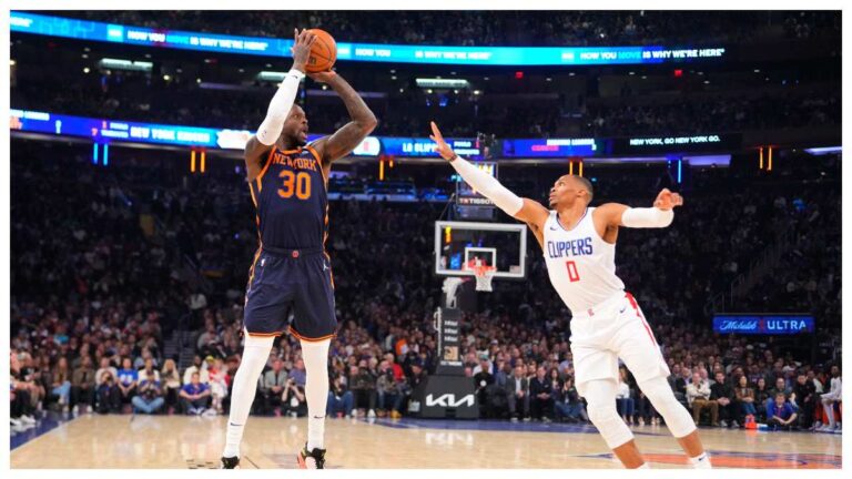 Los Knicks le niegan la victoria a James Harden en su debut con Clippers