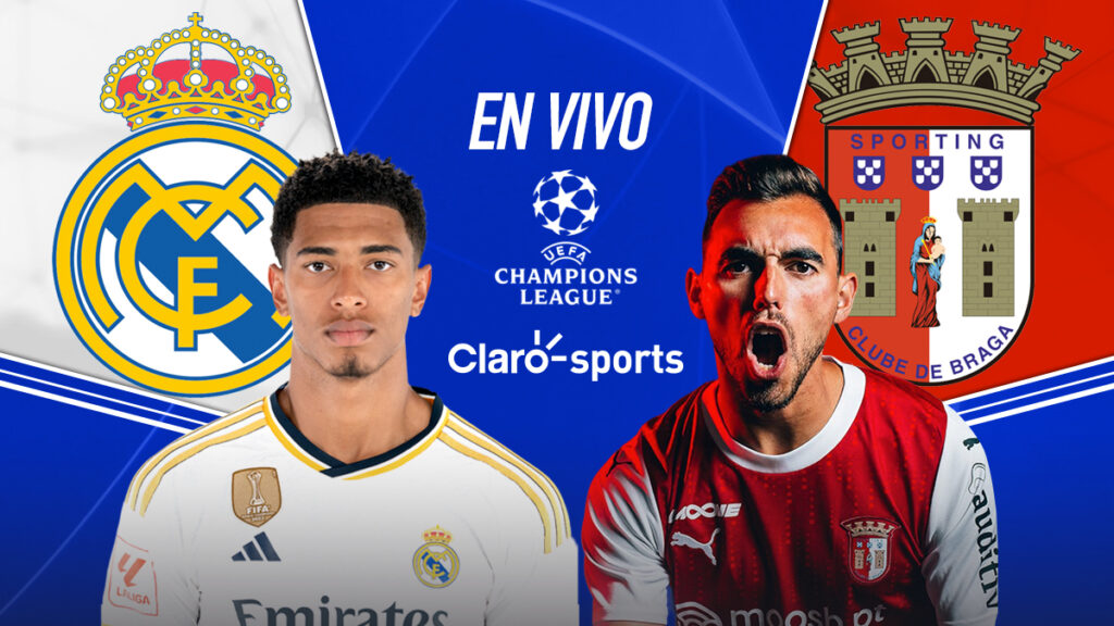 Real Madrid vs Braga en vivo online. | Claro Sports