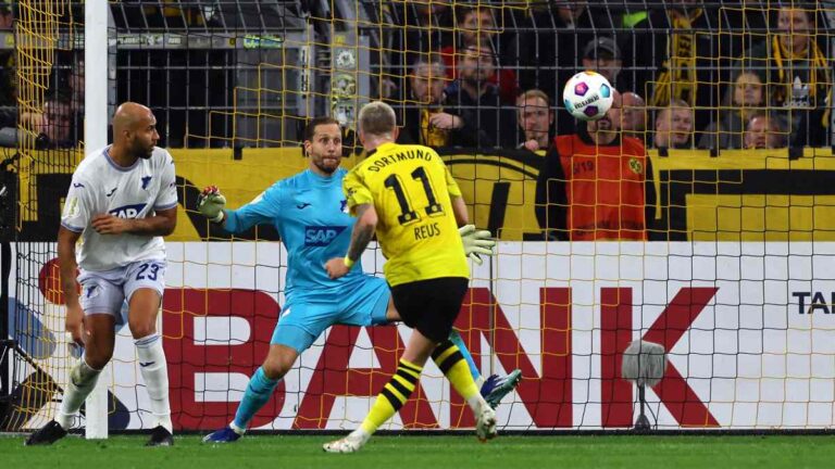 El Dortmund supera el reto del Hoffenheim y avanza a octavos de la Pokal