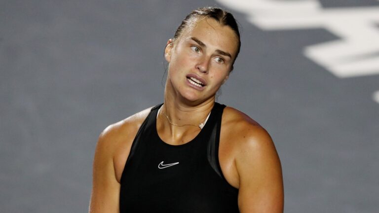Aryna Sabalenka califica su paso por las WTA Finals de Cancún: “Desafiante, supertriste y horrible”