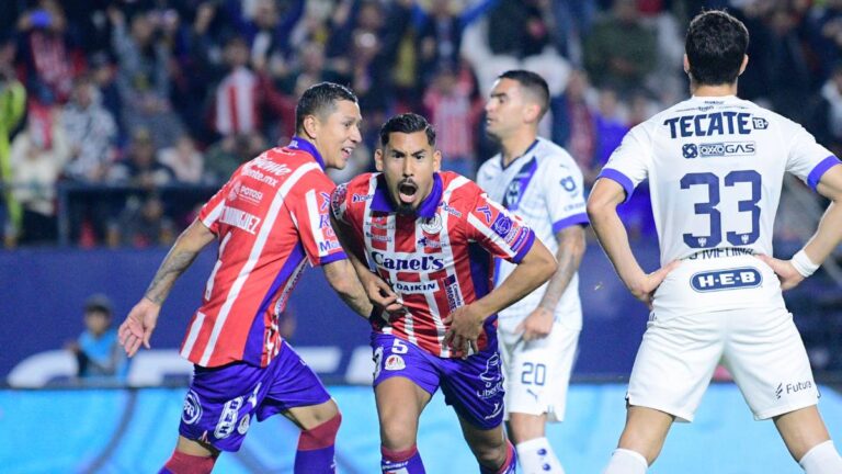 Atlético San Luis vence a Rayados en la ida de cuartos de final