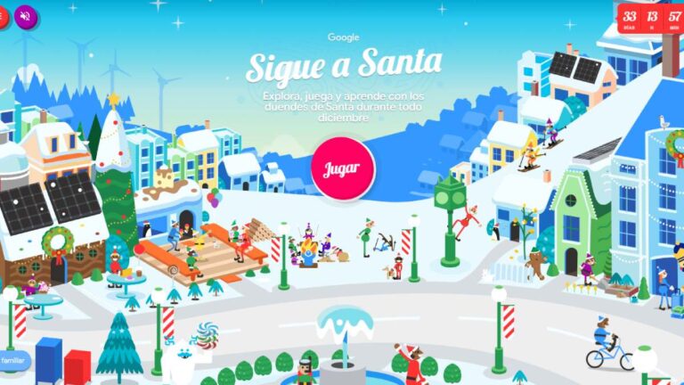 Navidad 2024: ¿Dónde está Santa Claus? Descubre los juegos gratis para niños que Google tiene en su buscador