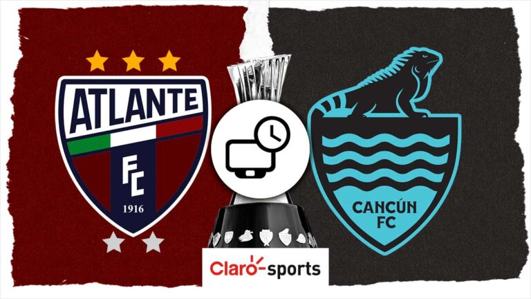 Atlante vs Cancún, en vivo: Horario y dónde ver por TV y online la final de ida de la Liga Expansión MX