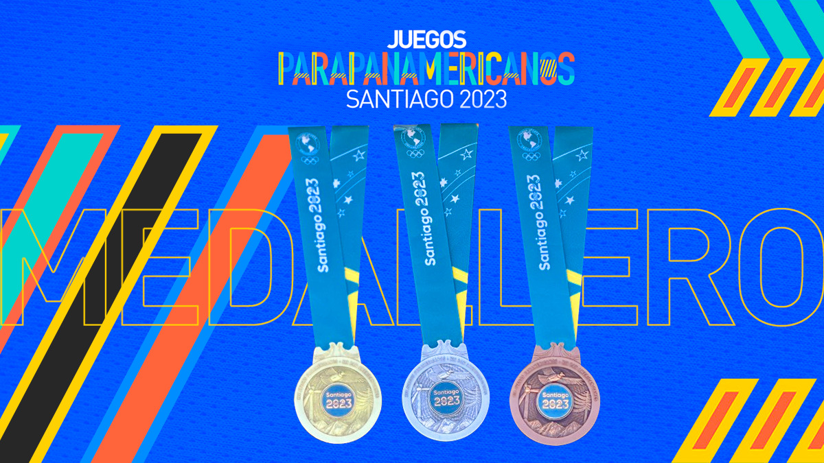 Medallero Juegos Parapanamericanos Santiago 2023 ClaroSports