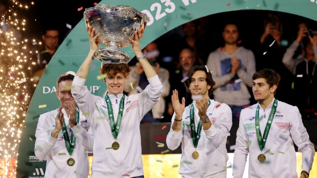 Sinner lleva a Italia a su primer título de la Copa Davis en casi 50 años