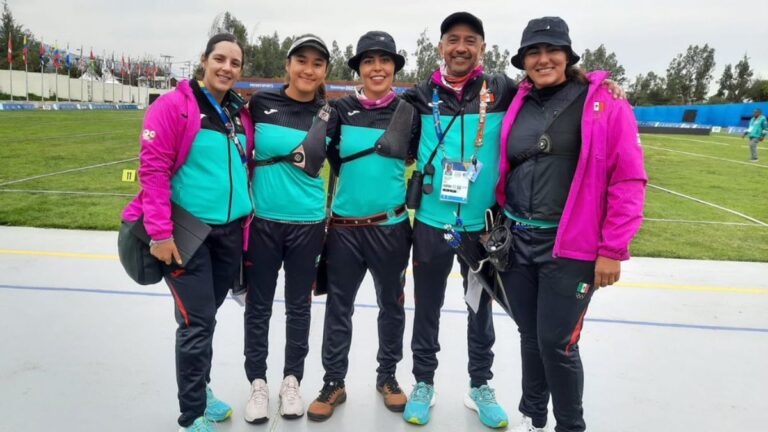 ¡Con récord panamericano! El equipo femenil mexicano de tiro arco recurvo va por la medalla de oro