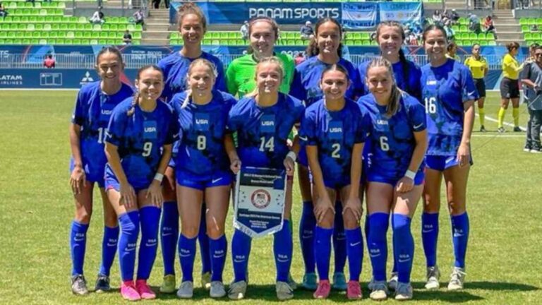 Estados Unidos deja a Argentina fuera del podio del fútbol femenil de Santiago 2023