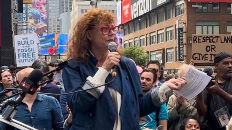 Susan Sarandon, expulsada de su agencia de representación por posicionarse a favor de Palestina