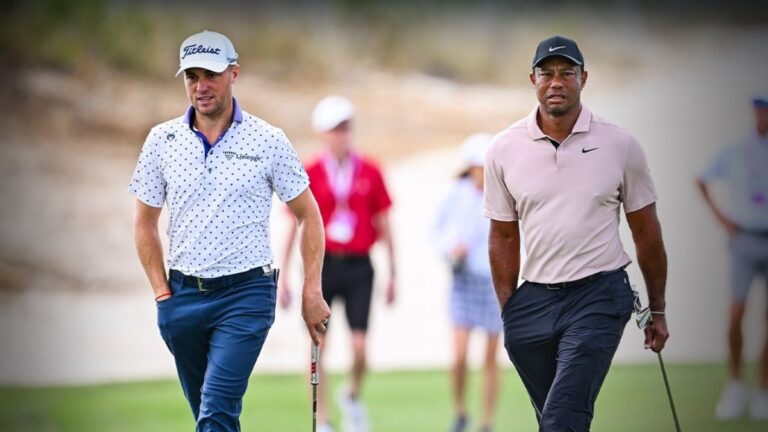 Tiger Woods sufre sobre el cierre en su regreso tras 8 meses de ausencia