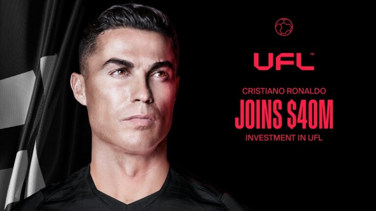 Cristiano Ronaldo invirtió $40 millones de dólares en UFL, un juego gratuito