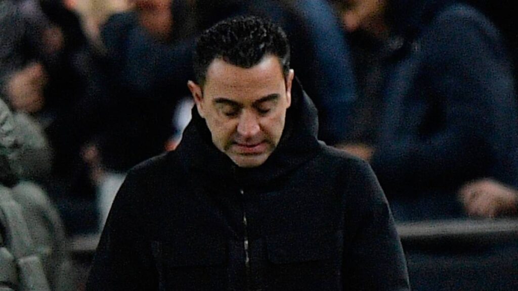 Xavi, técnico del Barcelona