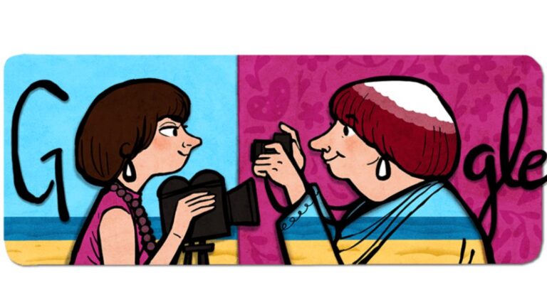 Doodle de Hoy: ¿Quién es Agnès Varda y por qué Google le rinde homenaje este 13 de diciembre?