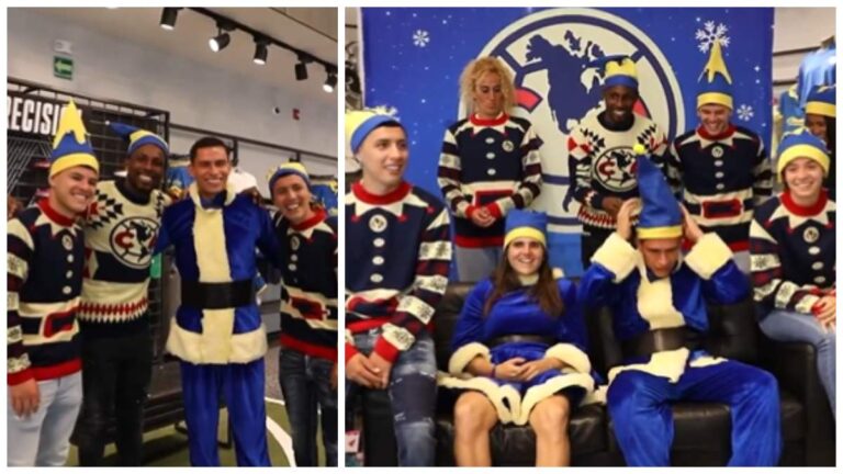 ¡Una Navidad de grandeza! Jugadores y jugadoras del América entregan regalos a niñas y niños