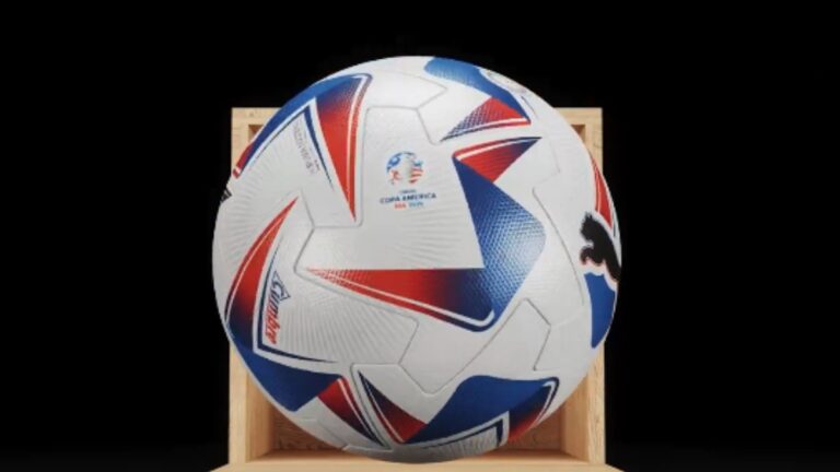 ‘Cumbre’, el balón oficial con el que se jugará la Copa América 2024