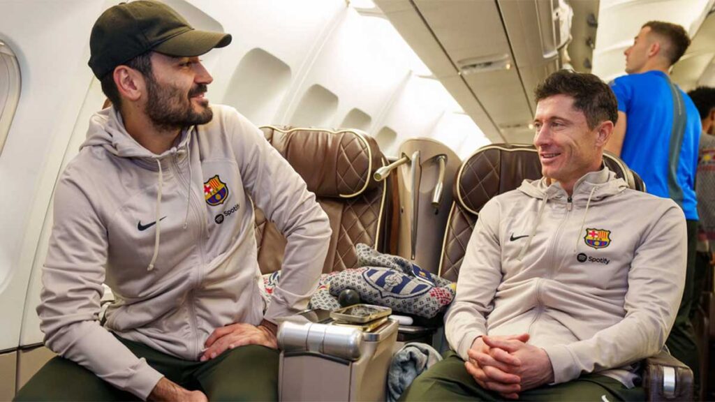 Tras un viaje de 11 horas, Barcelona está en Dallas. Foto: fcbarcelona.es