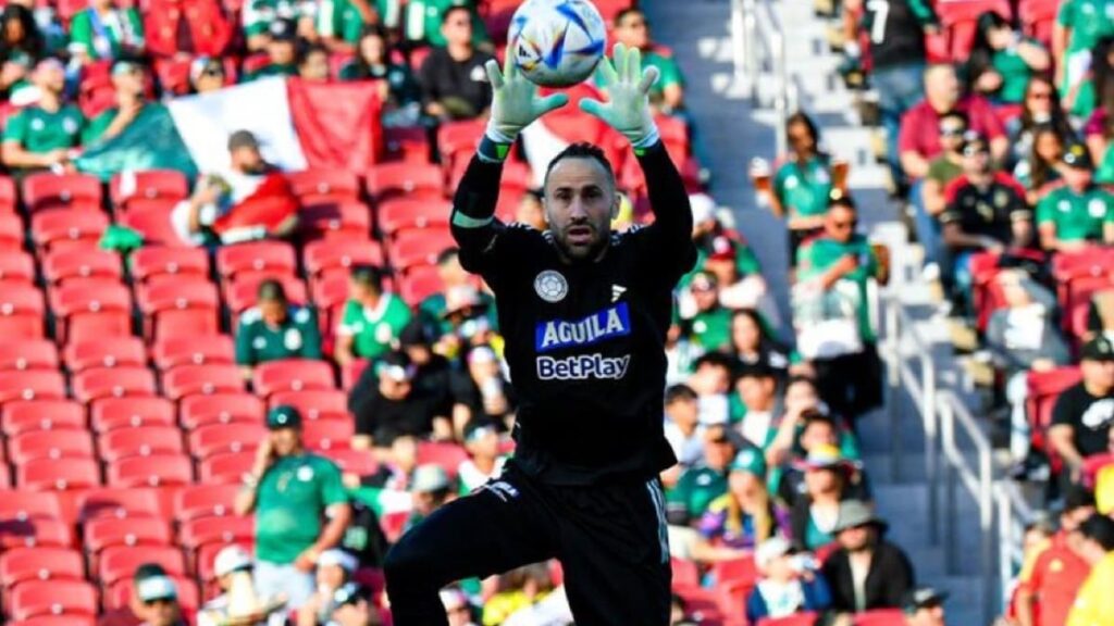 David Ospina, arquero de Colombia.