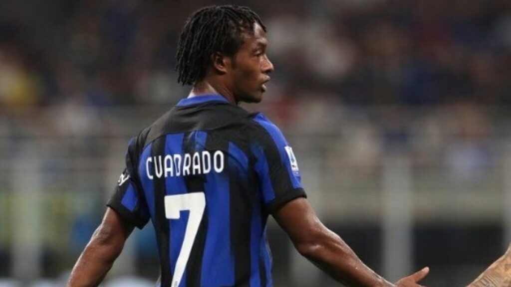 Juan Guillermo Cuadrado, jugador del Inter de Milán.