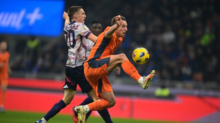 Bologna logra remontarle al Inter de Milán en una agónica prórroga y avanza a cuartos de final de la Coppa Italia