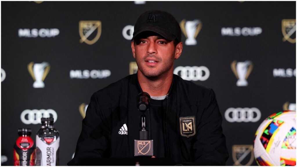 Carlos Vela, previo a la final de la MLS Cup | Reuters; Ruszkowski-USA TODAY Sports