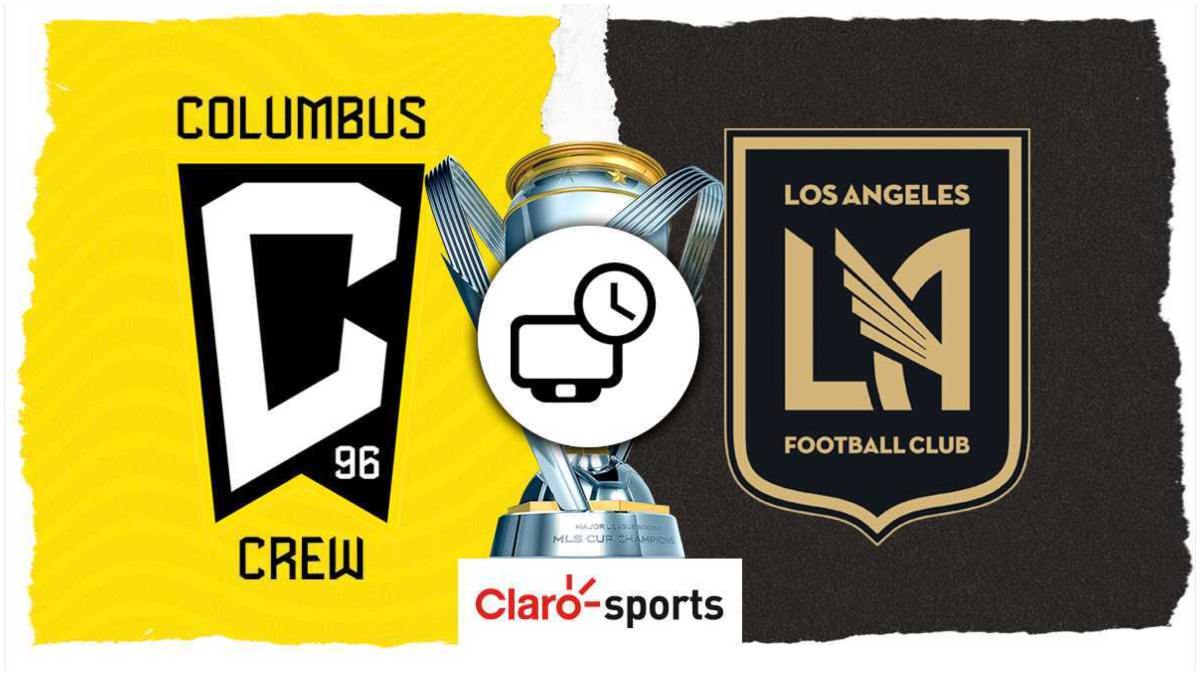 Columbus Crew vs LAFC en vivo hoy horario y dónde ver por TV la final