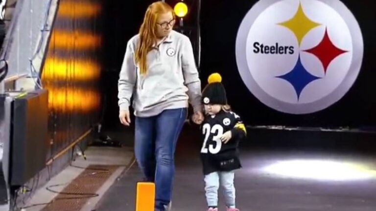 ¡Pequeña con corazón de acero! Fanática de los Steelers vence el cáncer y conmueve a todo el estadio de Pittsburgh