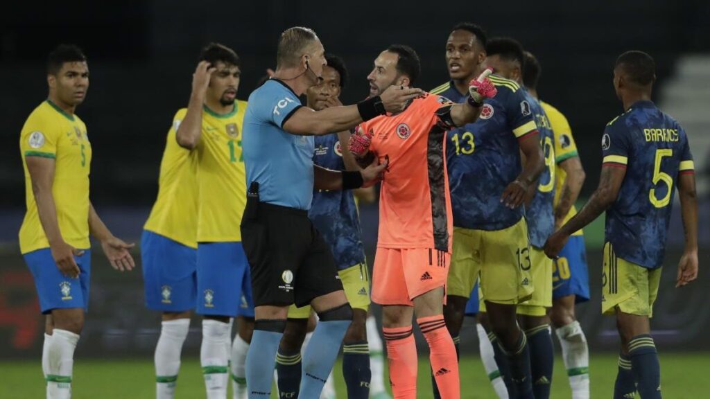 La última postal de un duelo ante Brasil por Copa América. CONMEBOL.