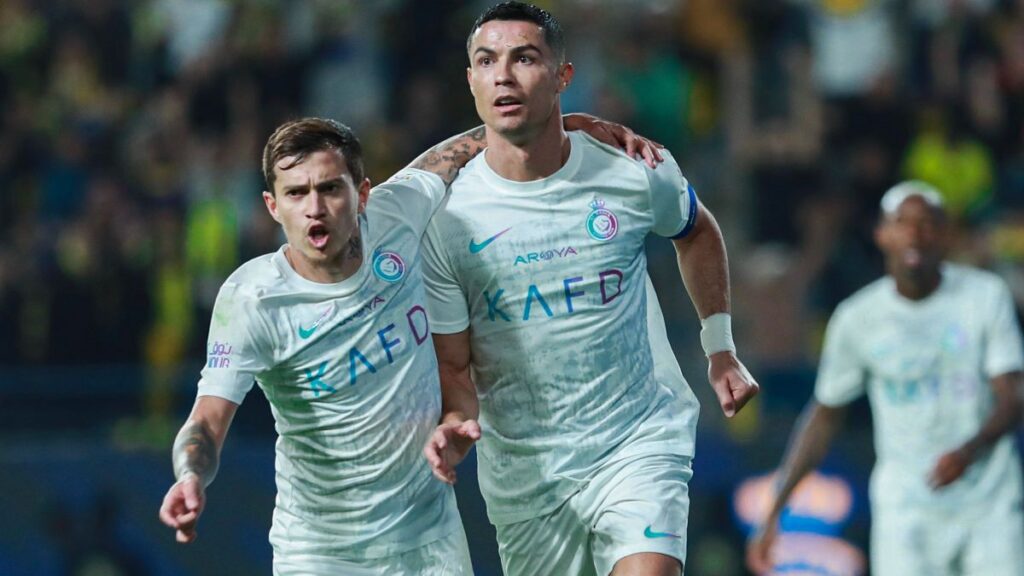 Cristiano Ronaldo inicia la goleada del Al Nassr sobre Al Riyadh