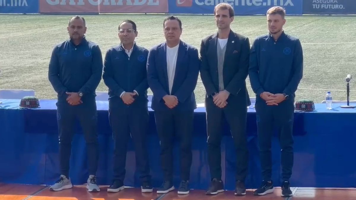 Cruz Azul inicia nueva era con Iván Alonso y Martín Anselmi ClaroSports