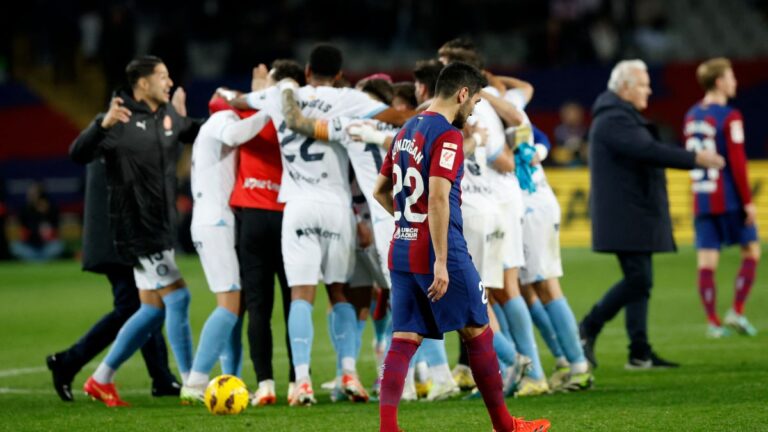 El Barcelona cae ante el Girona en una exhibición del líder de LaLiga