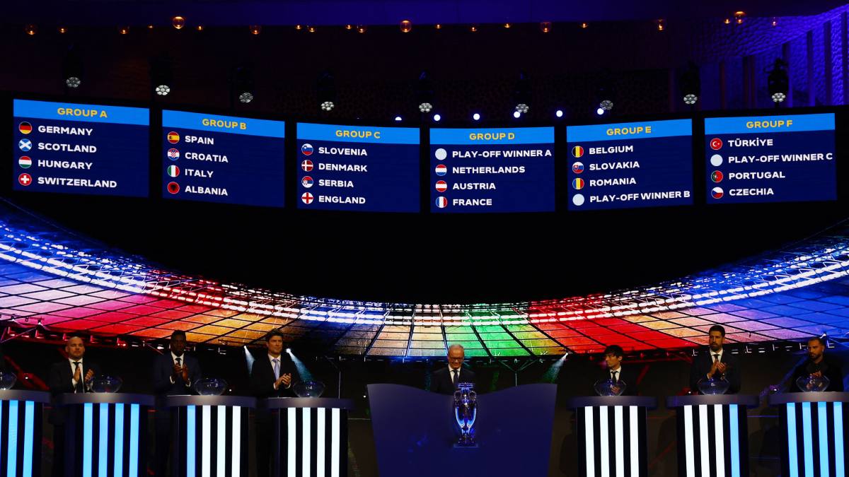 Sorteo Eurocopa 2024 España encabeza el grupo de la muerte; grupos