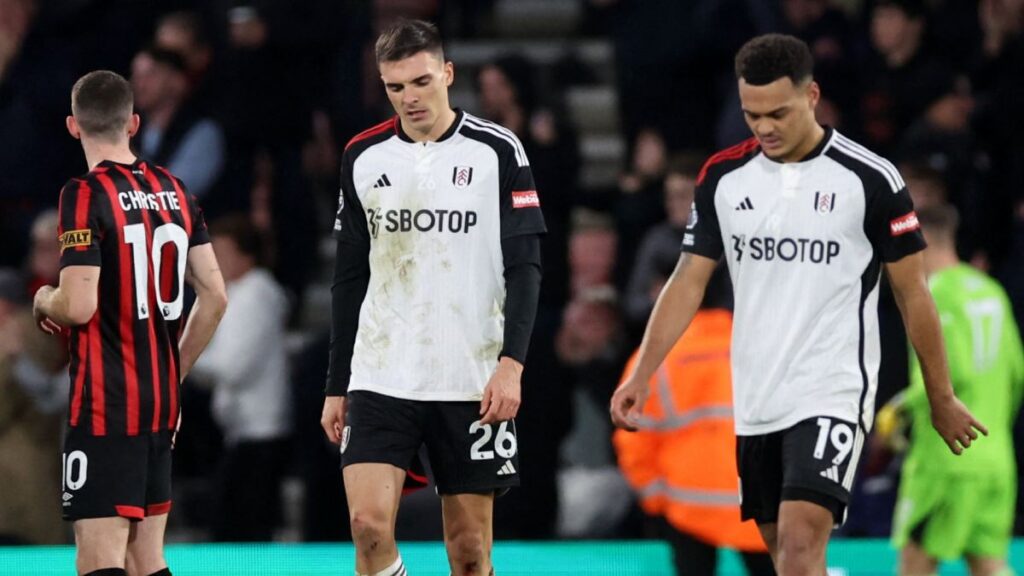 Fulham cayó en el Vitality Stadium | Reuters