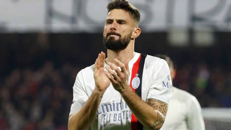 Giroud rescata sobre la hora al Milan ante la Salernitana de Inzaghi