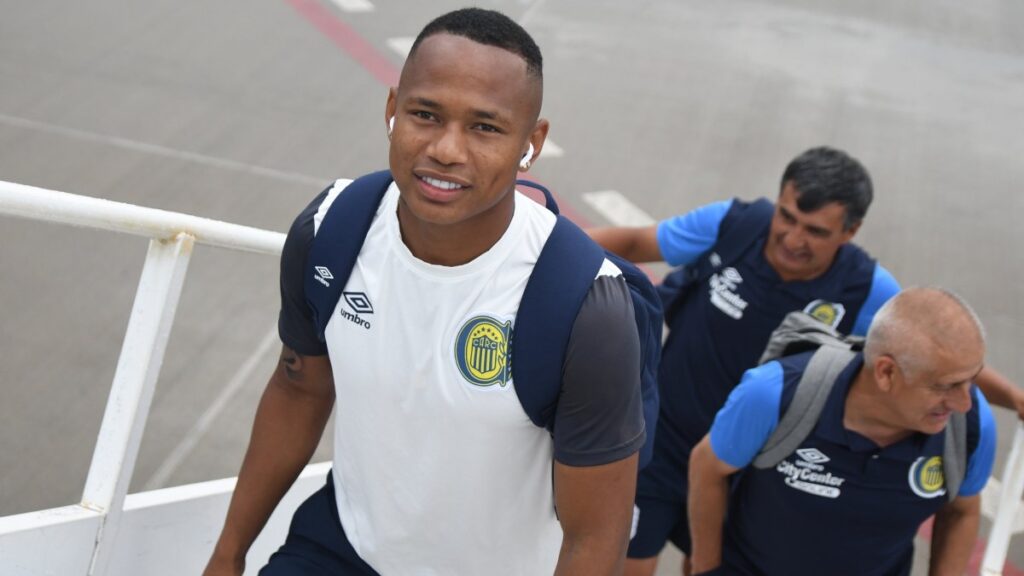 Jaminton Campaz, jugador de Rosario Central. - @RosarioCentral.