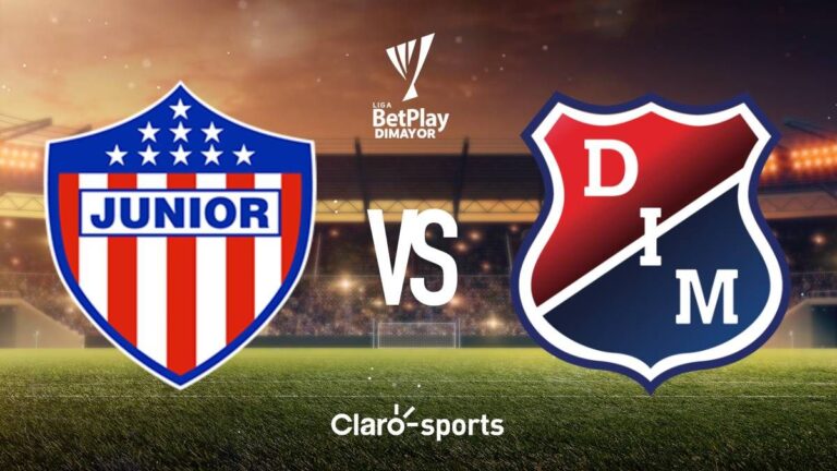 En vivo: Junior vs Medellín, partido de ida de la final de la Liga BetPlay Dimayor 2023-II