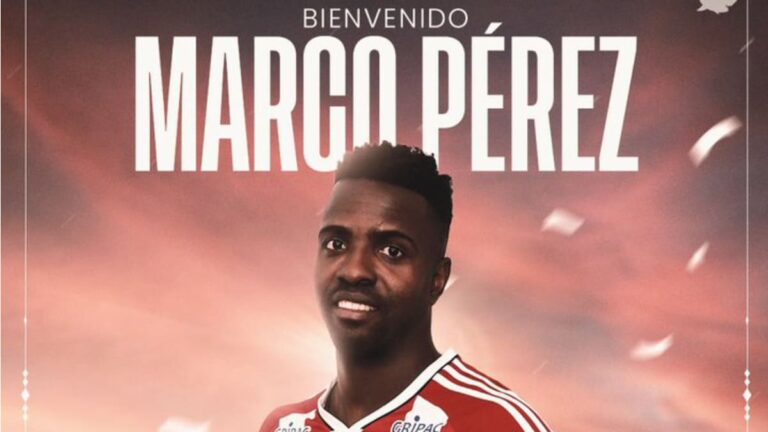 Oficial: Marco Pérez, nuevo jugador de Junior