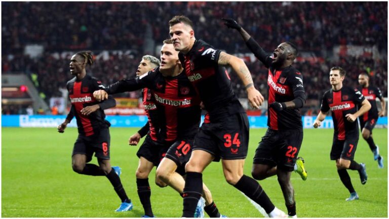 Dortmund, sin Gio Reyna, apenas cosecha el empate, mientras el Leverkusen luce imparable