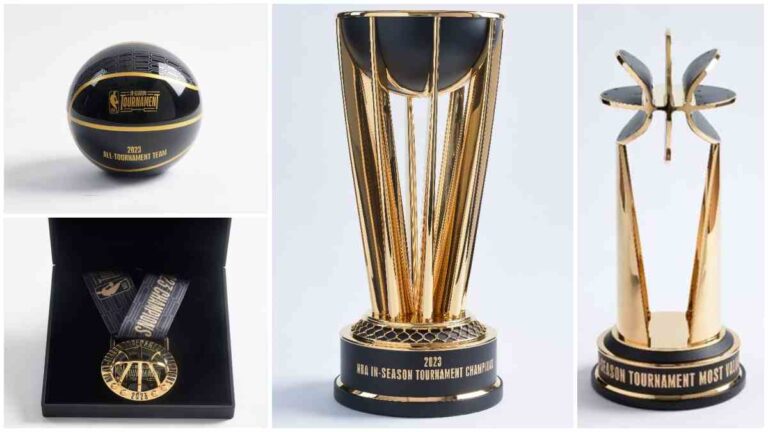 La NBA presenta los trofeos para el In Season Tournament