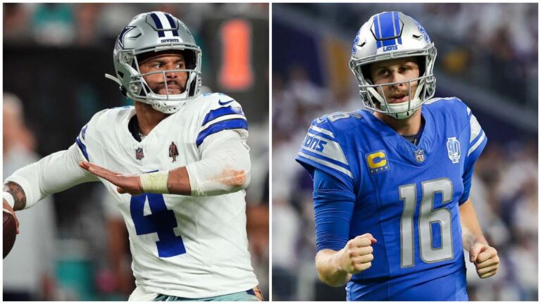 Cowboys y Lions, una batalla por los puestos de playoffs que definirían la NFC