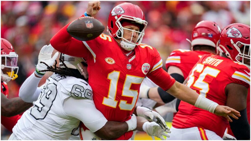 Patrick Mahomes explota contra sus compañeros | Reuters; Biggerstaff-USA TODAY Sports