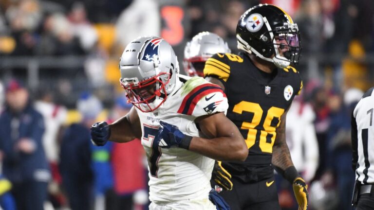 ¡Sorpresa! La ofensiva de los Patriots despierta y derrota a los Steelers en jueves por la noche