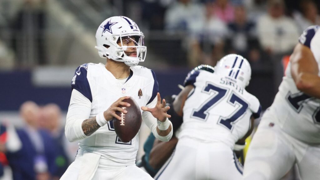 Dak Presscott tiene las apuestas a favor para ser el segundo MVP de la historia de los Cowboys