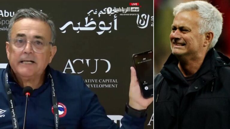 José Mourinho interrumpe conferencia de prensa en Egipto: “Disculpas, tengo que contestar”