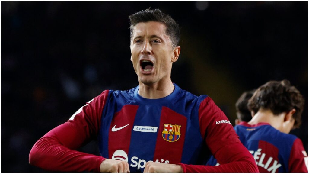 Robert Lewandowski, delantero polaco del Barcelona | Reuters; Gea