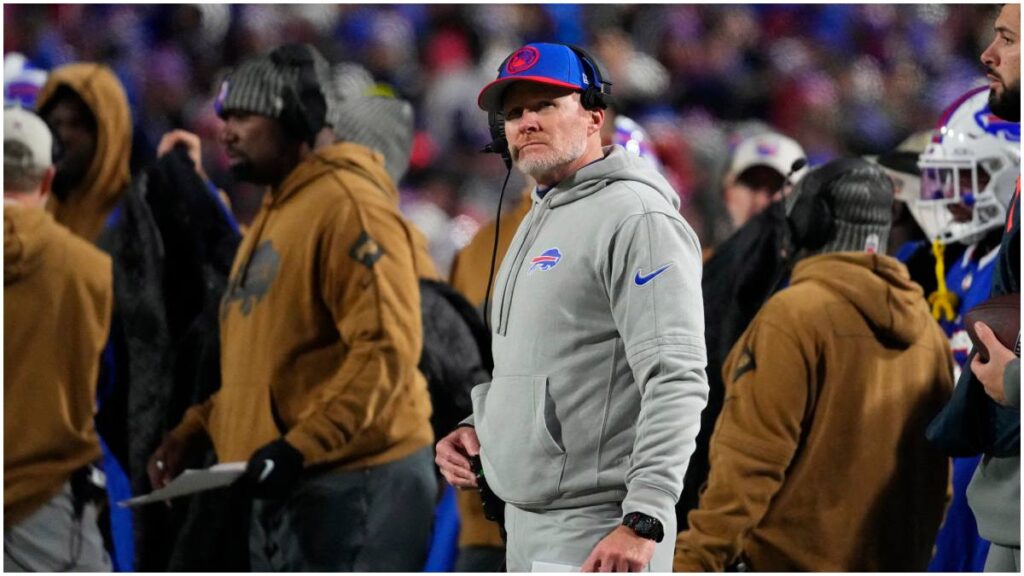 Sean McDermott, coach de los Buffalo Bilss | Reuters; Fisher-USA TODAY Sports