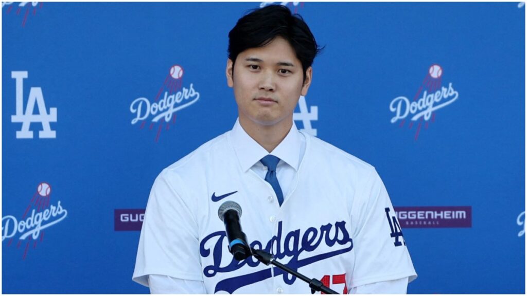 Shohei Ohtani, nuevo jugador de los Dodgers | Reuters: Guerrucci