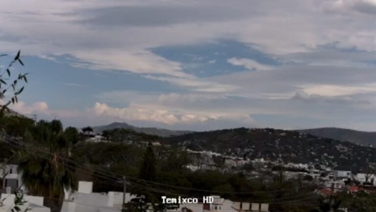 Así se escuchó el fuerte estruendo en Temixco, Morelos, por el sismo de magnitud 5.7