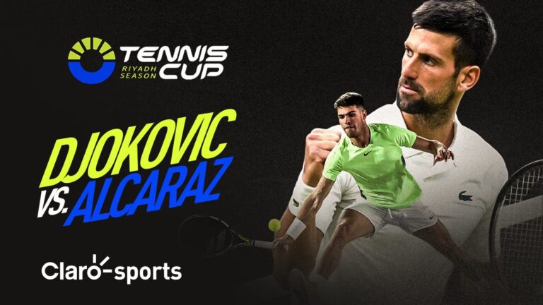 Novak Djokovic vs Carlos Alcaraz, en vivo en la Riyadh Season Tennis Cup 2023