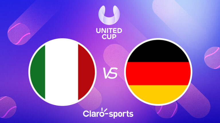 United Cup ATP Tennis: Italia vs Alemania, en vivo